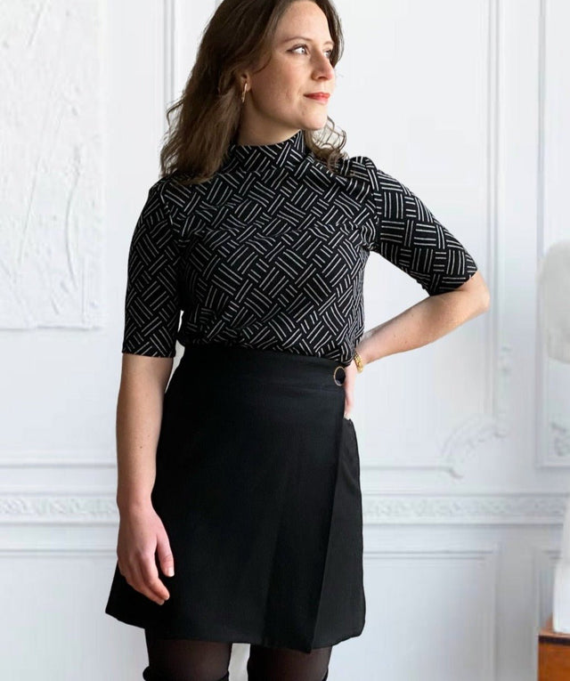 Jupe Grise Per Una Taille UK 14 - Occasion Très Bon état, Longueur 33 Pouces